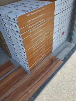 Flooring Vinyl Water Proof 600 Square Feets New 