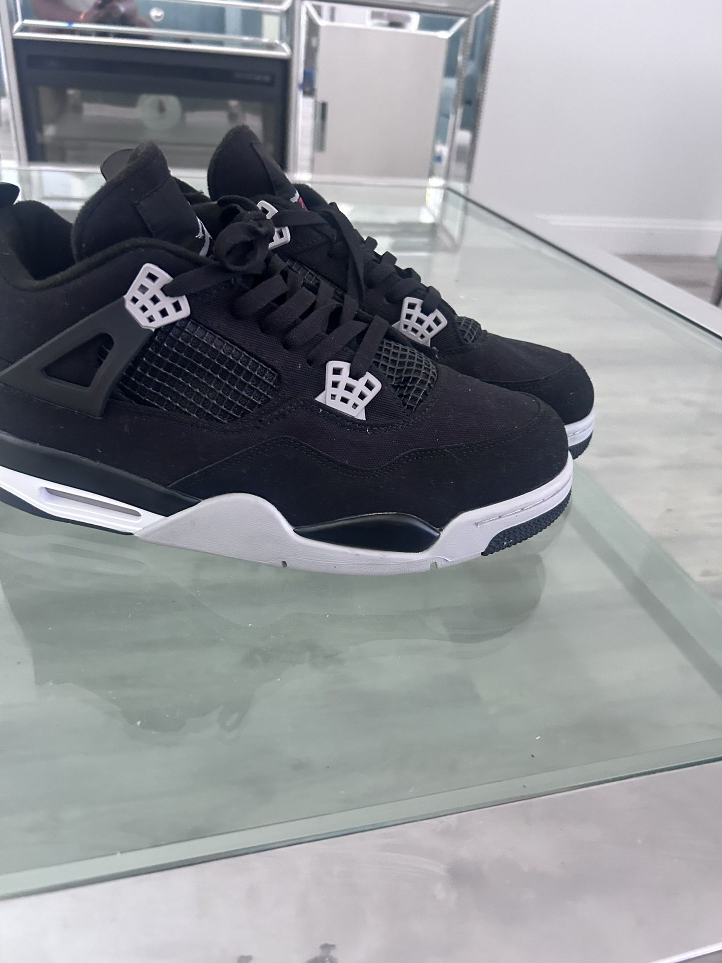 Jordan 4 Retro SE Black Canvas