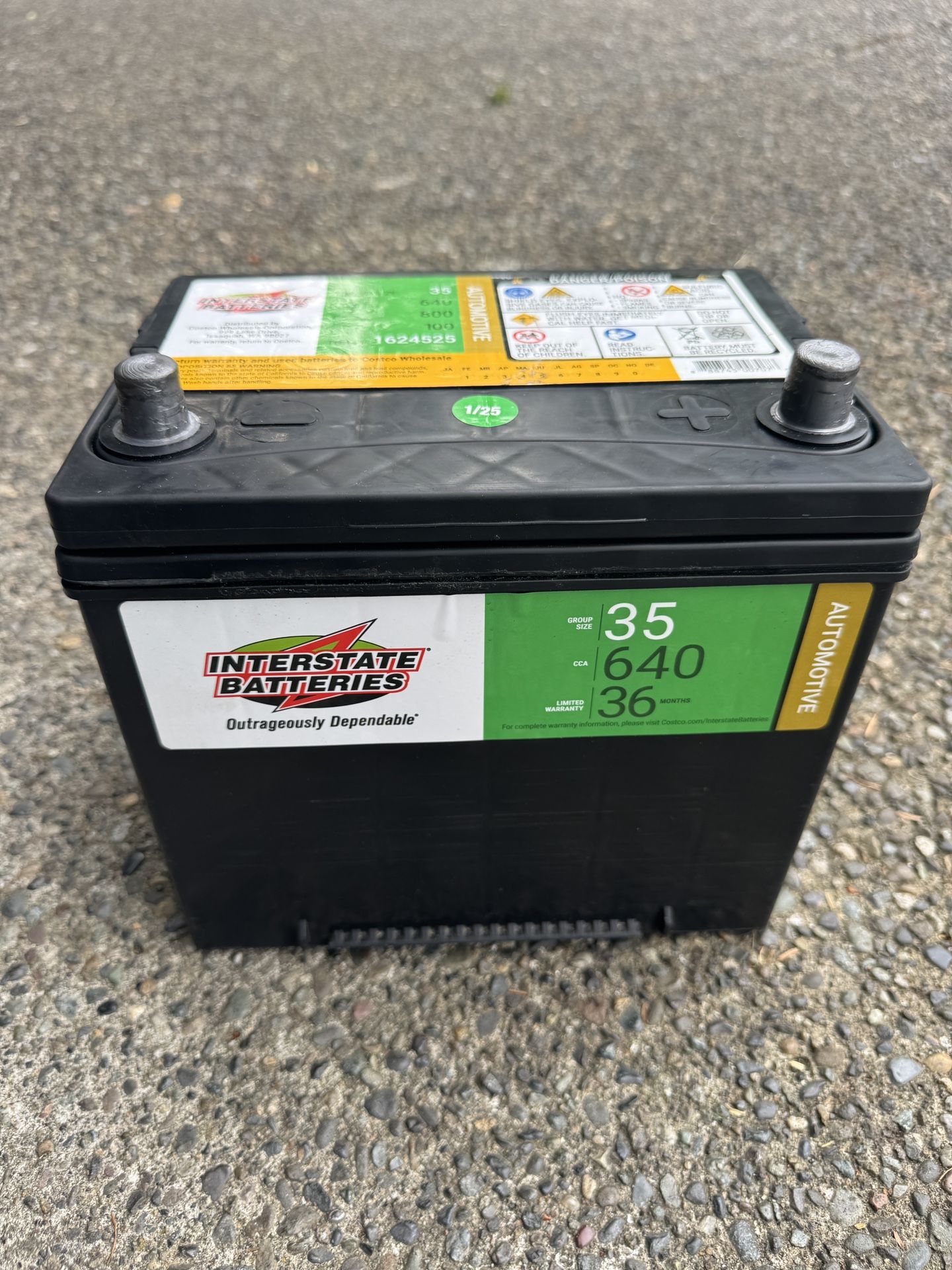 Car Battery Group Size 35