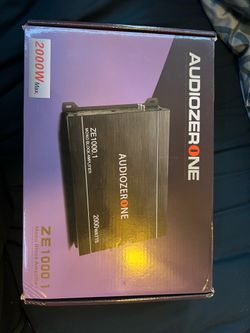 2000W Audiozerone Mono Block amplifier