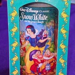 Vintage Collectible Disney Series Snow White Classic Burger King Coca-Cola Glass 1994 New in Box