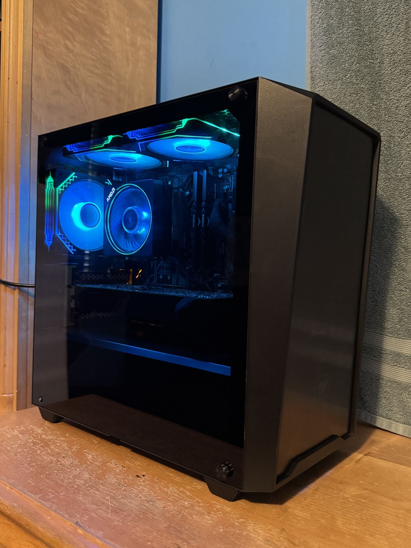RGB Gaming PC - Ryzen 7, 1TB, Nvidia GTX 1080 8GB, Black
