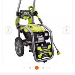 Ryobi 3100PSI 2.5 GPM Cold Water Gas Pressure Washer with Honda GCV200 Engine
