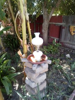 Vintage lamp. Beautiful