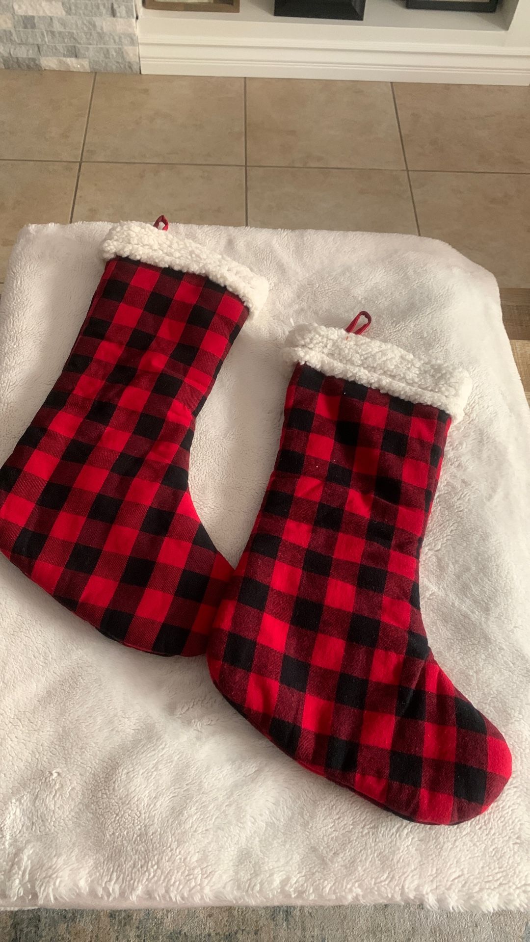 Checkered Stocking Stuffers Christmas 🎅 