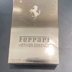 Rare And Discontinued Ferrari Vetiver Essence Cologne Perfume 100ml Brand New Sealed 