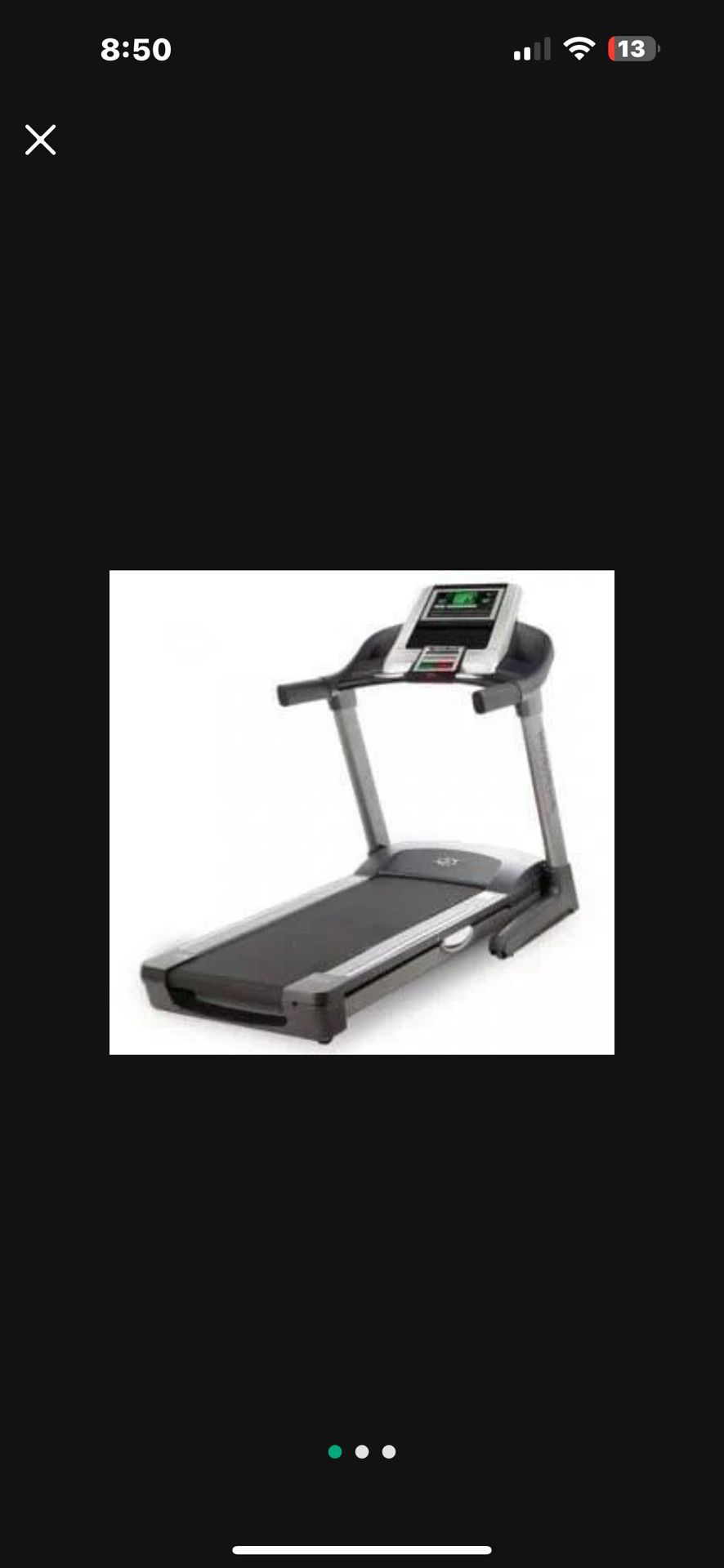 Nordictrack Treadmill 1500 Pro QuadFlex Cushioning Incline Foldable