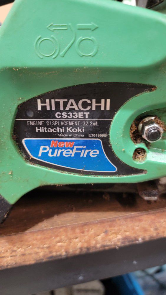 Hitachi Tophandle 14 Inch Limbing/pruning Chainsaw