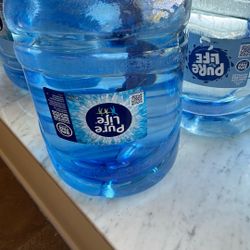 Unopened Brand New Pure Life Water Jugs 