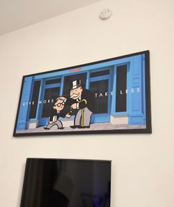 Monopoly Wall frame
