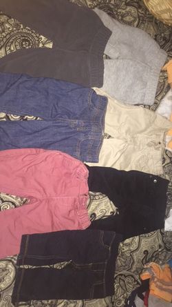 6 month boy pants lot