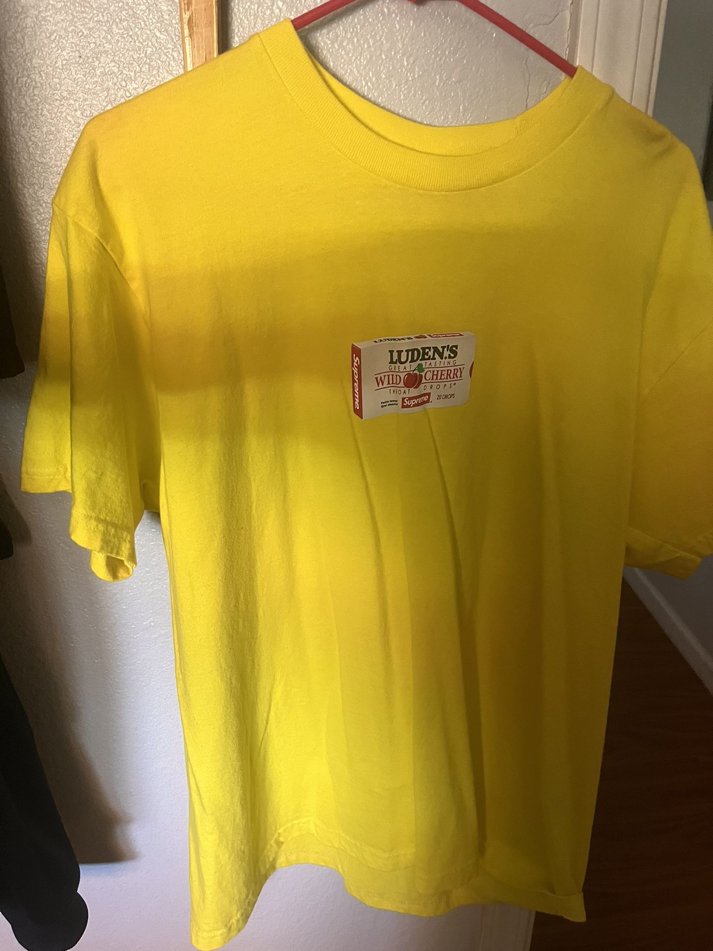 Supreme Wild Cherry Yellow Shirt 