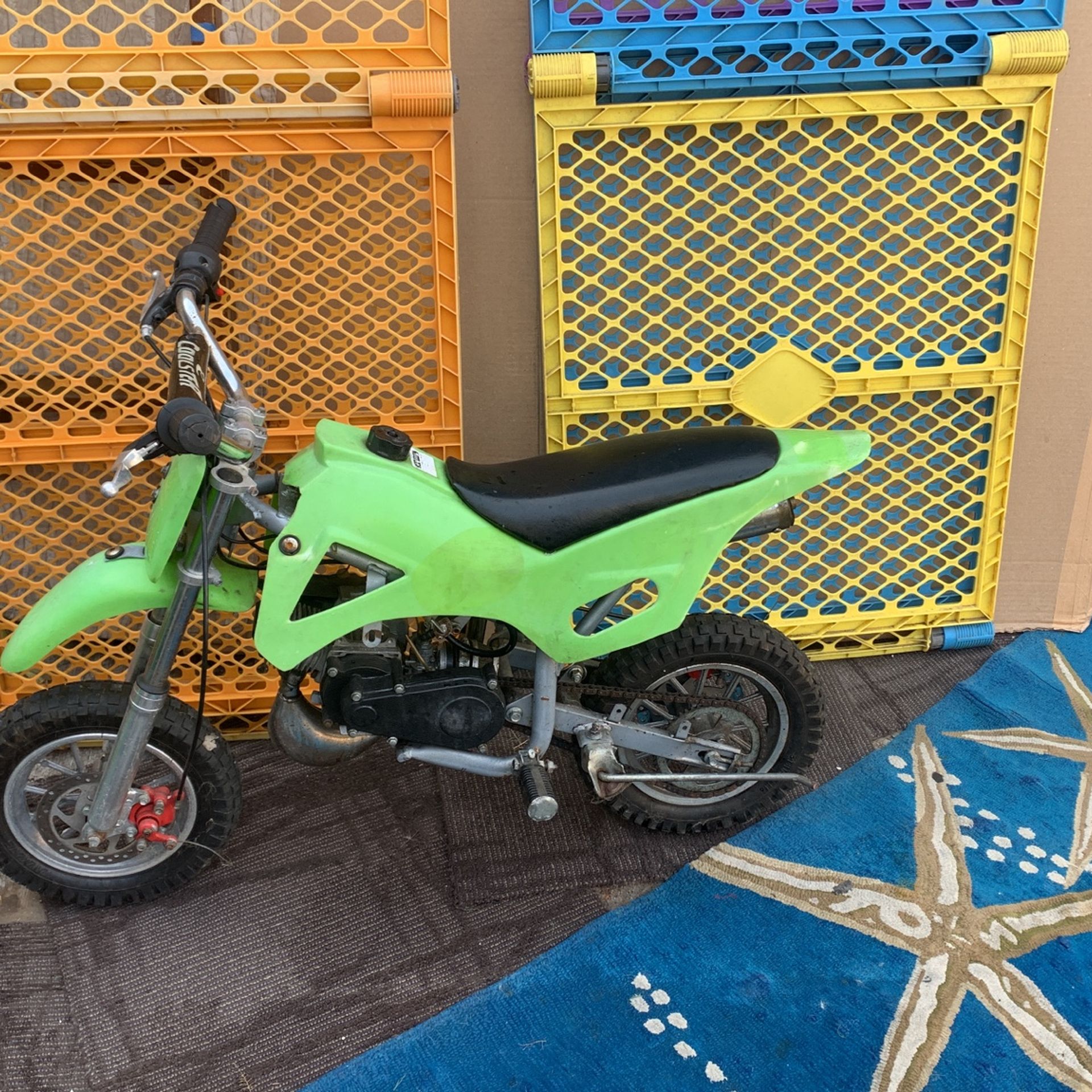 Coolster Green Mini Bike