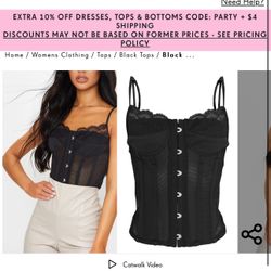 Pretty Little Thing Corset