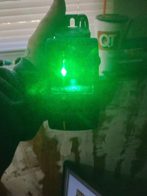 Green DeWalt Laser