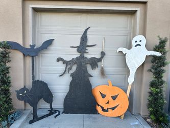 Halloween plywood, cut outs