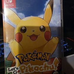 Pokemon Let's Go Pikachu 