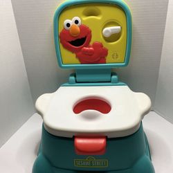 Sesame Street 3 In 1 Elmo Training Potty. Toilet Training For Kids. 