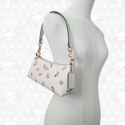 coach flower charlotte purse cx581 NWOT