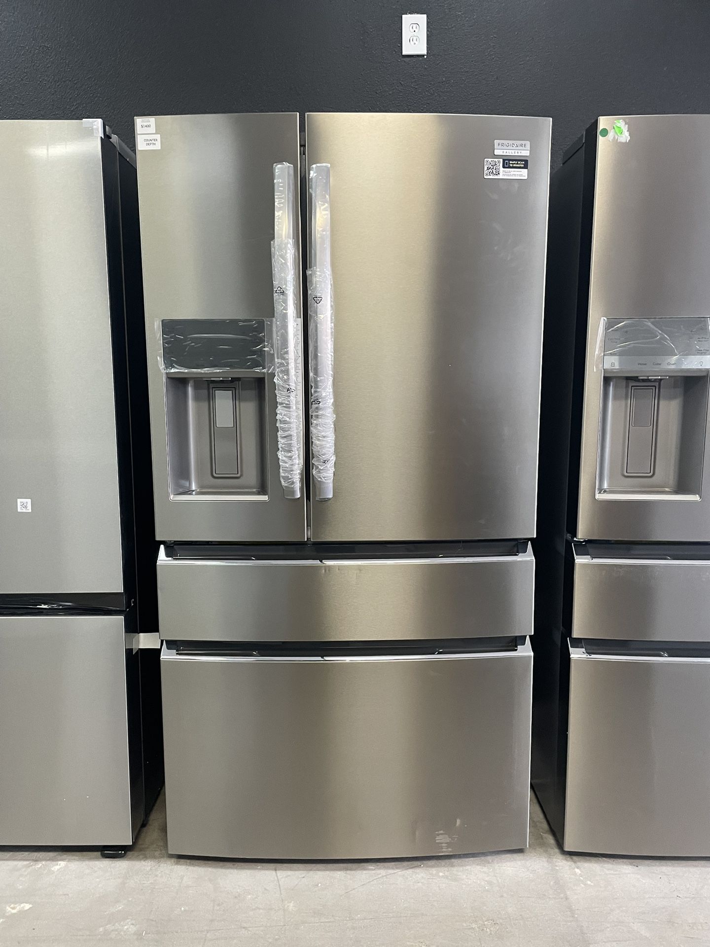 Frigidaire Gallery 4 Door Counter Depth Refrigerator