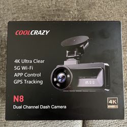 CoolCrazy N8 Dual channel Dash Cam
