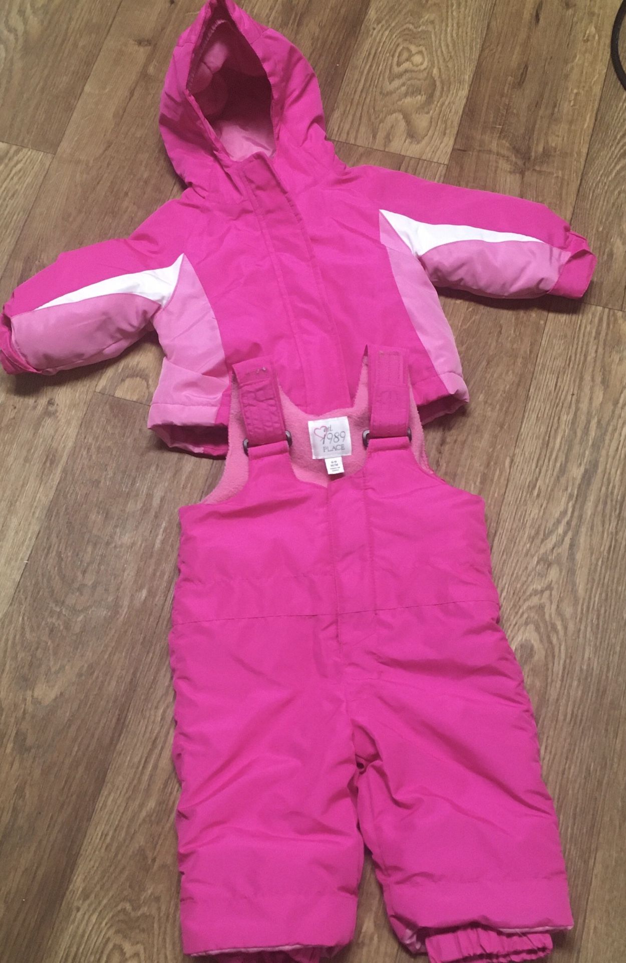 Children’s Place 2 piece snow suit coat 6-9 month