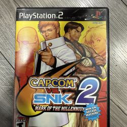 Capcom Vs Snk 2 For Ps2 