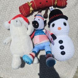 Christmas Stuffed Animal Lot