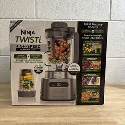 Ninja TWISTi SS150 34oz 1500w Countertop Blender - Cloud Silver