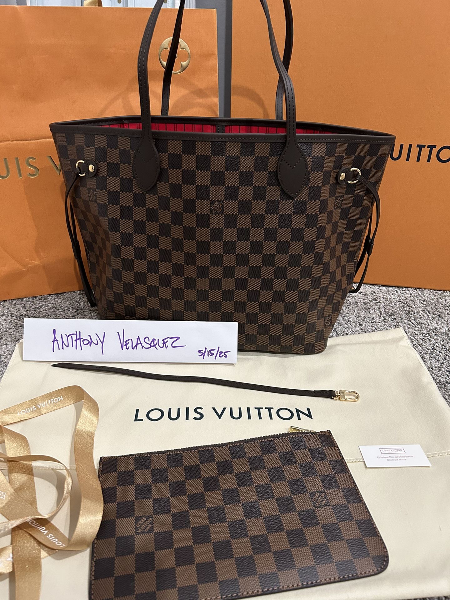 Louis Vuitton Neverfull MM Damier 