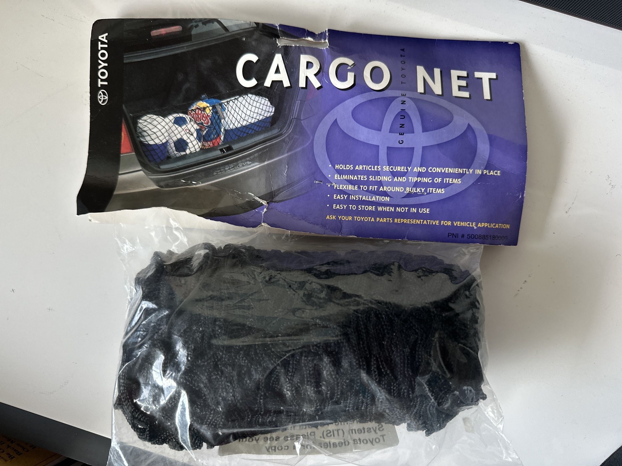 Cargo car trunk Organizer net
