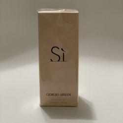 Giorgio Armani Si EDP 3.4oz woman’s perfume 