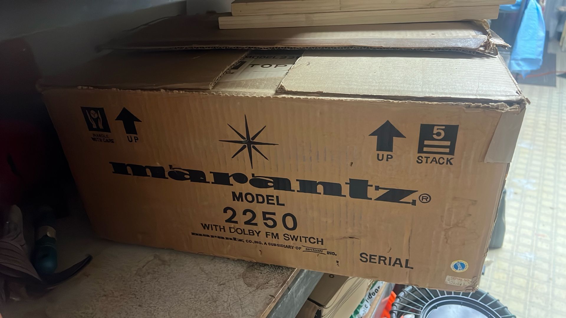 Marantz 2250 Receiver With Original Box