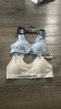 Lucky Brand padded bralettes