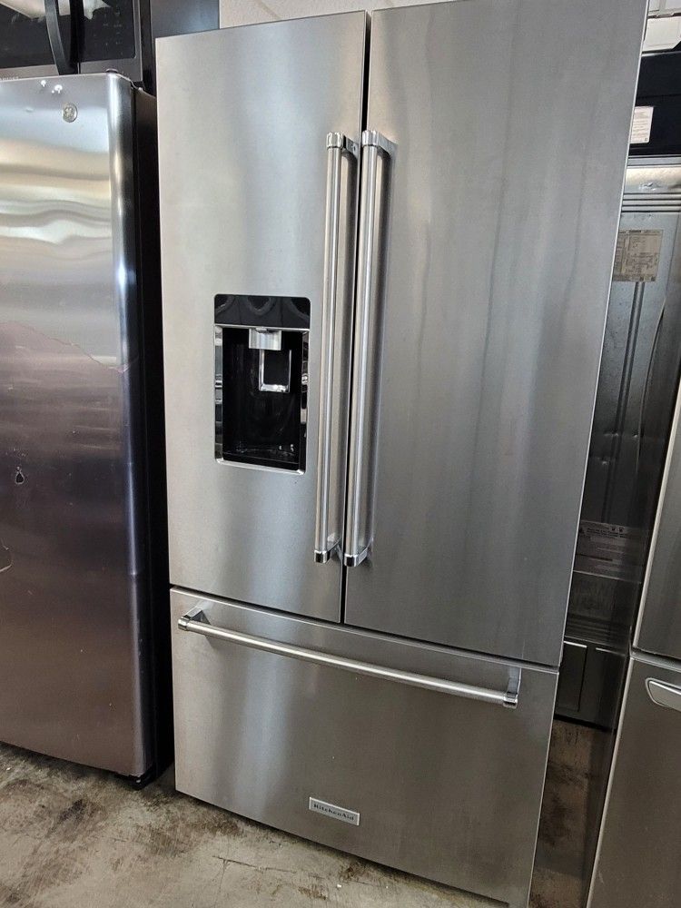 KitchenAid Counter Depth Stainless Steel French Door Refrigerator 36W24D71.5H