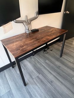 IKEA MITTZON Walnut Conference/Meeting Table – 47" x 27"