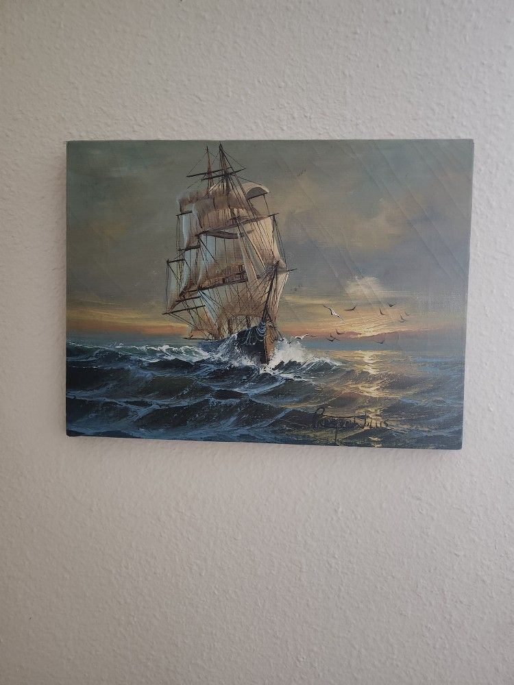 Painting on canvas