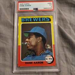 1975 Topps Hank Aaron