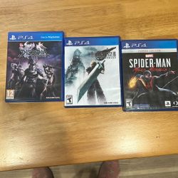 3 PS4 Games 