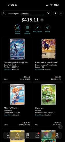Pokemon and Lorcana cards