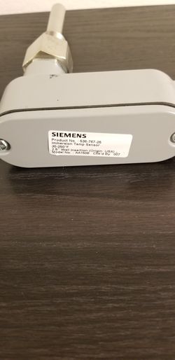 SIEMENS 536-767-25 Temperature Probe Transmitter