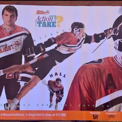 1992 Buffalo Bandits MILL Champions Kids Escaping Drugs Poster 