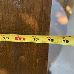 Oak Table with 4 Chairs and a Leaf