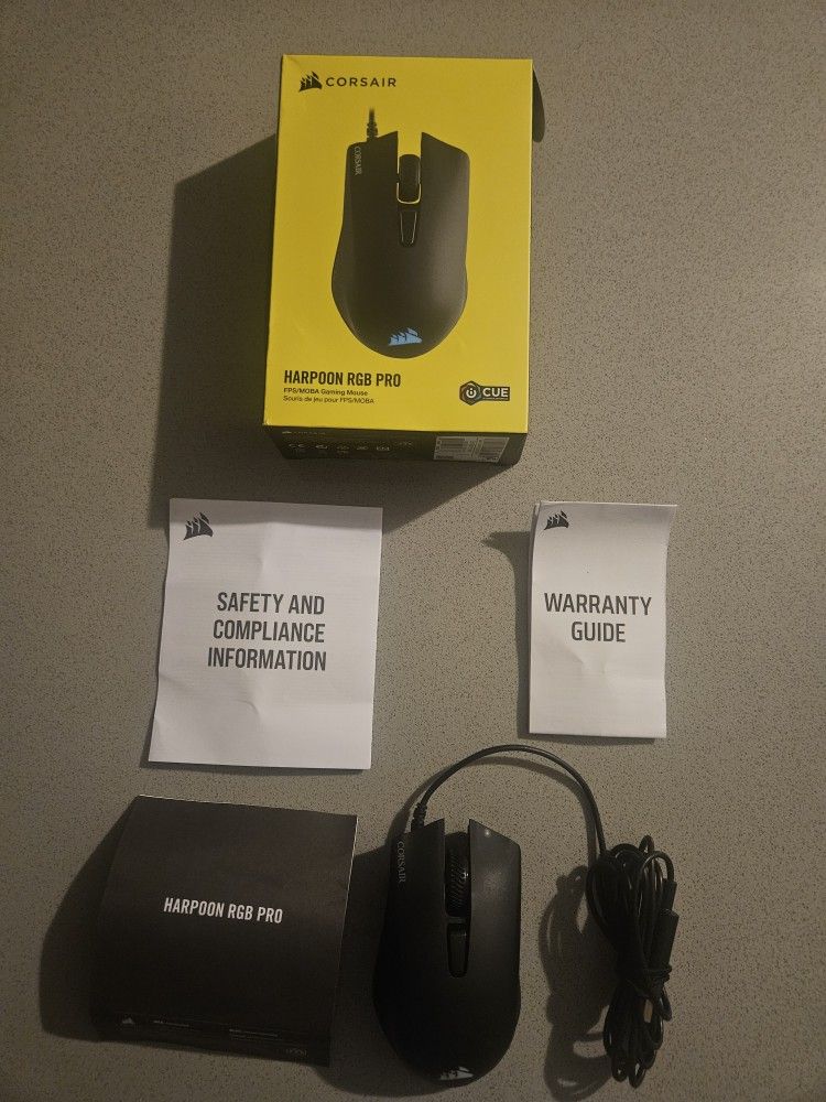 Corsair Harpoon RGB (CH-(contact info removed)-NA) Wired Gaming Mouse