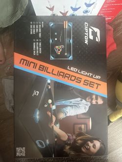 Mini Pool Table Game Set New