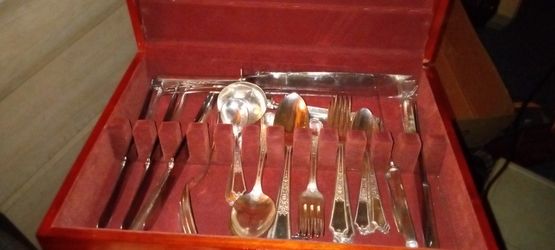 Wm Rogers Antique Silverware