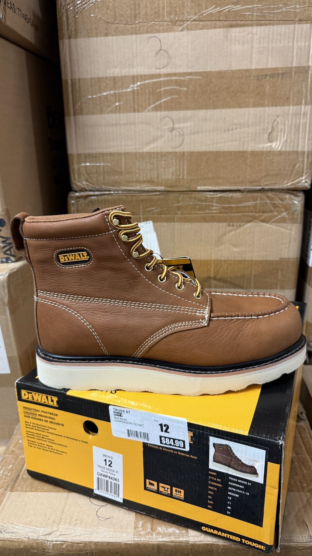 $40 Dewalt Work Boots