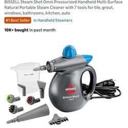 BISSELL Steam Shot Omni Pressurized Handheld Multi-Surface - NEW