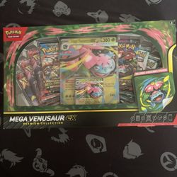 Pokémon TCG Mega Venusaur ex Premium Collection Box Sealed New 
