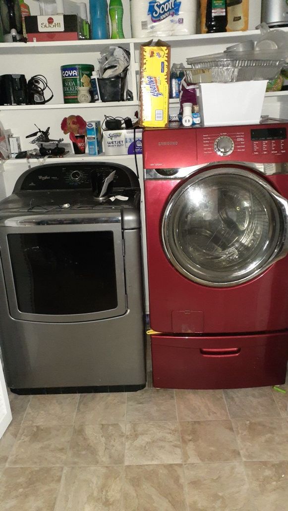 Samsung washer and Whirlpool dryer for Sale in Columbia ...